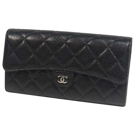 chanel woman wallet|Chanel women long wallets.